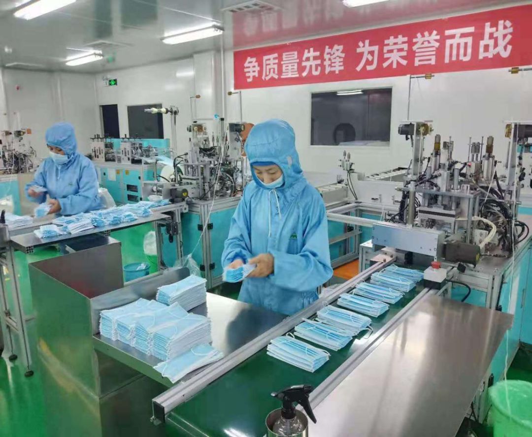 為宜昌正能量點贊 日產口罩13萬只，醫護馳援一線，共筑抗疫物資長城